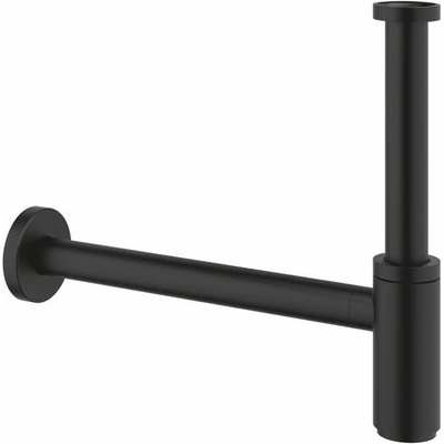 Grohe Profi Kovový umývadlový sifón 5/4", čierny fantóm 29509KF0