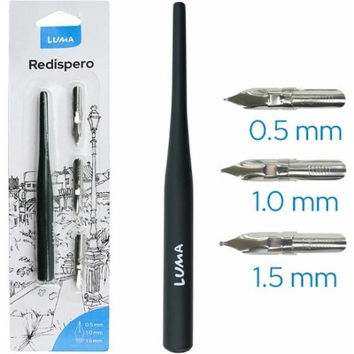 Redispero Luma sada 3 ks 0,5 mm, 1 mm, 1,5 mm + násadka – Zboží Mobilmania