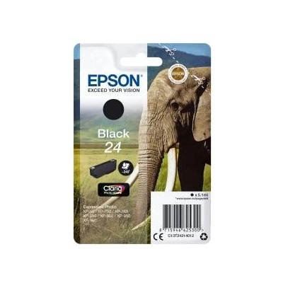 Оригиална касета за мастило Epson Cartucho 24 negro Черен