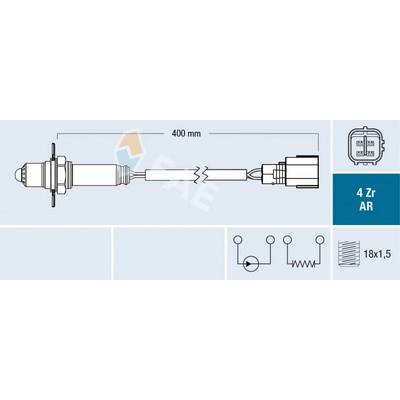 Lambda sonda FAE 75662