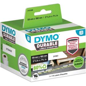 DYMO LabelWriter устойчив етикет за големи рафтове 59 мм x 190 мм stk (2112288)