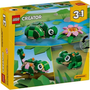 Image 1 of LEGO® Creator 3-in-1 - Turtle with a Water Lily Flower (31377)