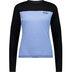 Mons Royale Дамска фланелка с дълъг ръкав за колоездене Mons Royale Women's Diversion Merino Bike Jersey L/S Cycling jersey - Moonstone / Black (156-2457-0912)