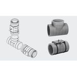 Heatpex Tройник HEATPEX Aria Aduro 200mm (ADТ-200)