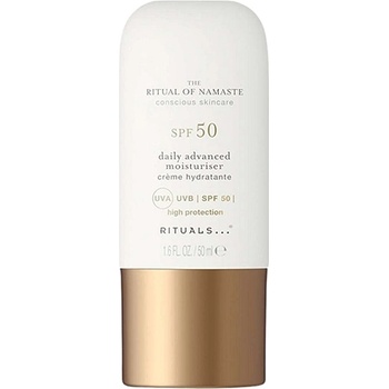 RITUALS The Ritual Of Namaste Daily Advanced Moisturiser SPF 50 слънцезащитен крем за лице spf 50 унисекс 50 мл