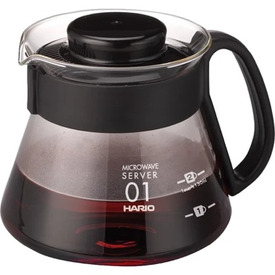 Hario V60 Range стъклен сървър - V60-01 360 ml (XVD-36B)