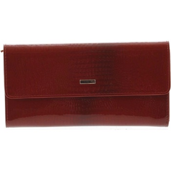 Dámská kožená peněženka Ema červená