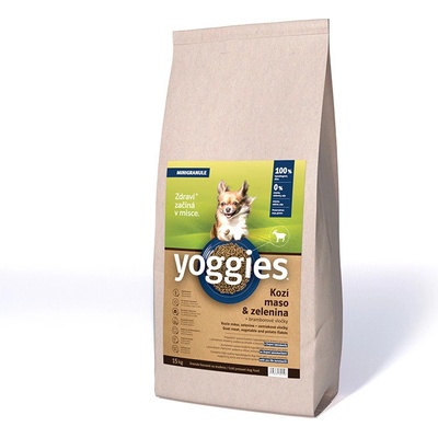 Yoggies Hypoalergénne MINIs kozím mäsom 2 kg
