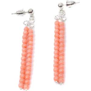 Dannyra Обици с розови коралчета Dannyra Jewels
