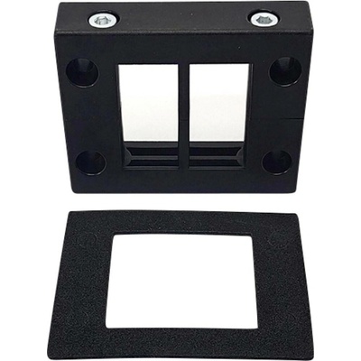 TRU COMPONENTS DVK 6/4 lišta pro zavádění kabelů Průměr svorky (max.) 16 mm polyamid černá 1 ks