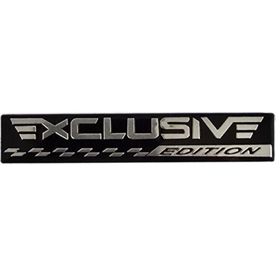 Samolepící kovový znak EXCLUSIVE 100x18 mm