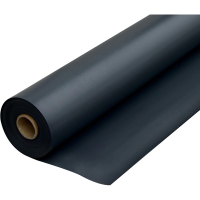 Fólie hydroizolační z PVC-P M-FOIL PVC černá tl. 1,0 mm šířka 2,1 m (52,5 m2/role)