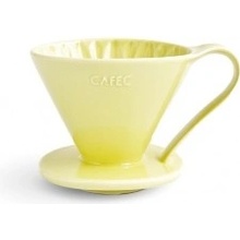 Cafec Arita Ware Flower dripper 4 žlutý