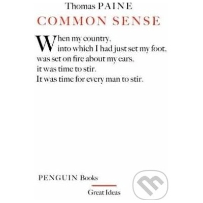 Common Sense Paine Thomas