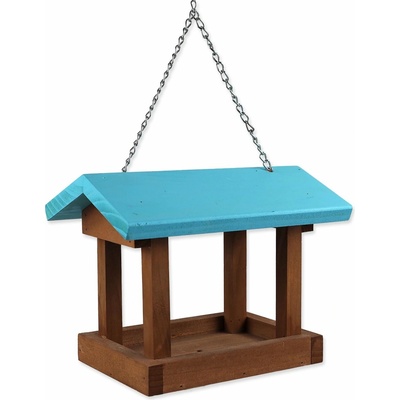 Bird Jewel Krmítko Blue dřevěné 25 x 17 x 19 cm – Zboží Dáma