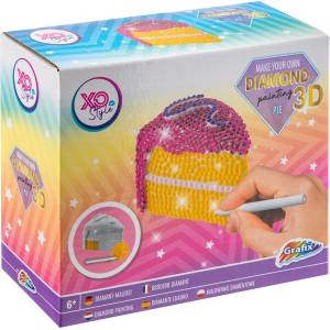 Grafix Творчески комплект Grafix - 3D рисуване с мъниста, Пай (6605260302) - baby
