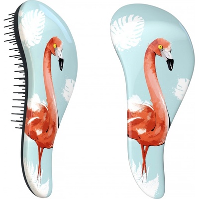 Dtangler Brush Flamingo kefa na vlasy