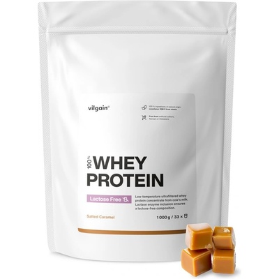 Vilgain Lactose Free Whey Protein – 2× slaný karamel 1 000 g