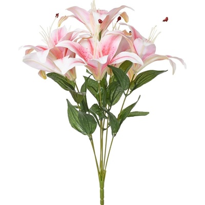 KYTICA ĽALIA x7 RUŽOVÁ 45CM