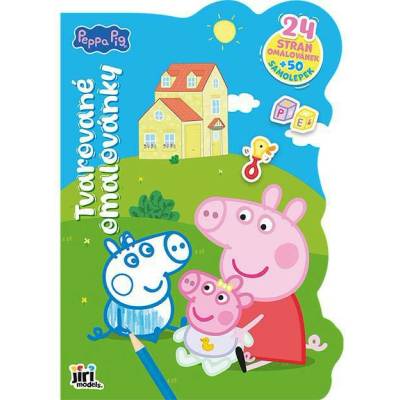 Jiri Models Tvarované omaľovánky Prasiatko Peppa