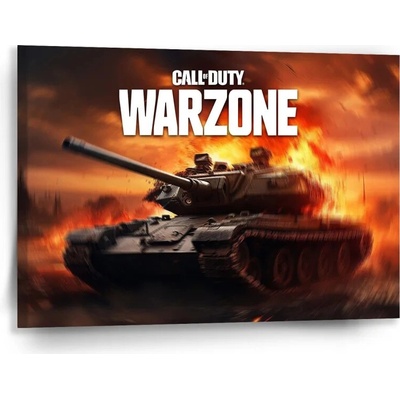 Sablio Obraz Call of Duty Warzone - tank - 90x60 cm