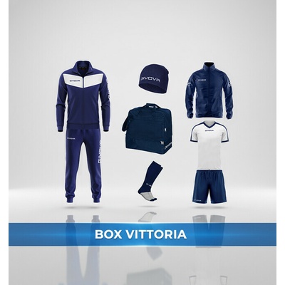 BOX VITTORIA modrá biela