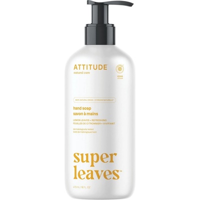Течен Сапун за Ръце, Ментов Лист, Super Leaves, ATTITUDE