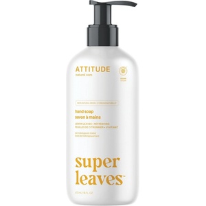 ATTITUDE Течен Сапун за Ръце, Ментов Лист, Super Leaves, ATTITUDE