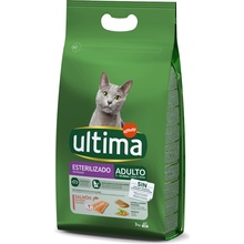 Ultima Cat Sterilized losos & ječmen 2 x 3 kg