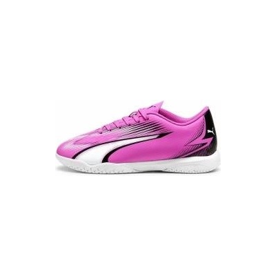 PUMA Детски Обувки за Футбол на Закрито Puma Ultra Play Бял Тъмно розово Детски Унисекс Размер на Крака 38.5