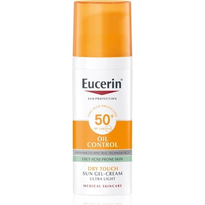 Eucerin Sun Oil Control ochranný krémový gel na obličej SPF50+ 50 ml – Zbozi.Blesk.cz Eucerin Sun Oil Control ochranný krémový gel na obličej SPF50+ 50 ml – Zbozi.Blesk.cz