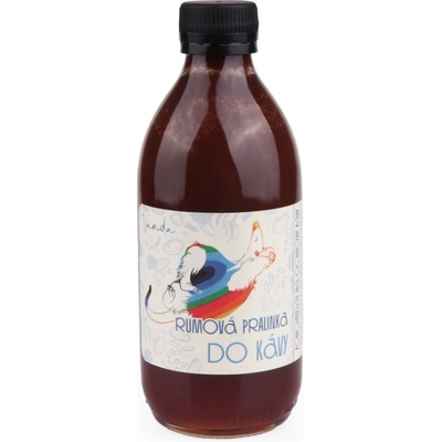Vanda sirup do kávy více druhů Rumová pralinka 330 ml