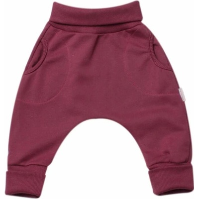 MKcool Tepláčky rostoucí BAGGY MK2338 vínové