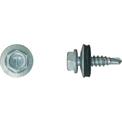RAWLPLUG Šroub samovrtný OCW pro spojení plechů 2,5 mm ""sešíváky"" - zinek bílý Varianta: 4,8 x 19 mm..
