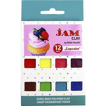 Rosa 5059010 Полимерна глина Cup Cake 12 x 20 g (5059010)