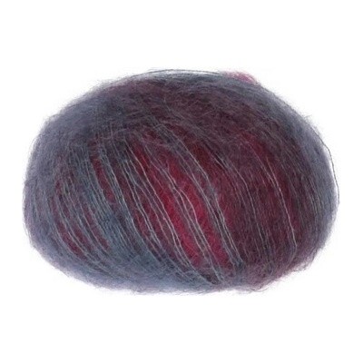 SILK MOHAIR PRINTED 2022 Lana Gatto Farby SILK MOHAIR PRINTED: 30341 fuchsiová-tyrkysová