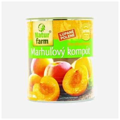 Natur Farm Marhuľový kompót 840 g
