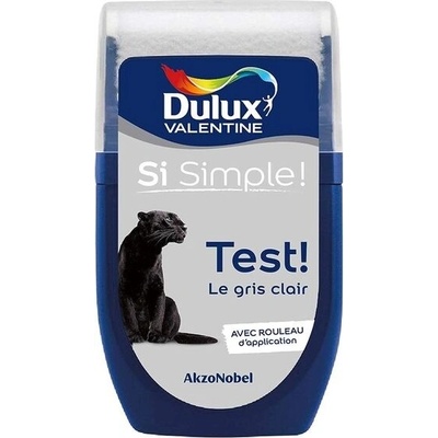 Tester barev DULUX VALENTINE 6365062, 6365044 30 ml (šarže 1) světle šedá