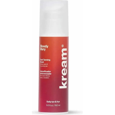 KREAM Dark Tanning Boost 150ml Sunscreen - Clear