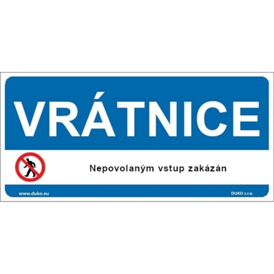 DUKO VRÁTNICE Formát: 300 x 150 mm, Materiál: samolepící vinylová fólie