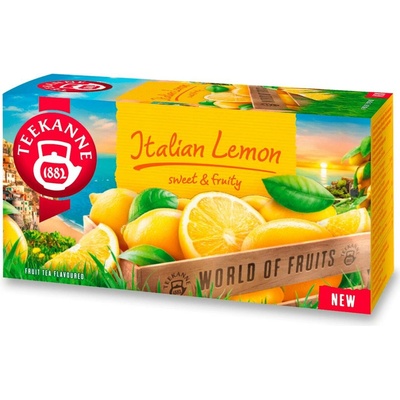 Teekanne Italian Lemon World of Fruits 20 sáčků 40 g