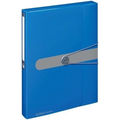 Easy orga to go Box na spisy A4 4 cm modrý