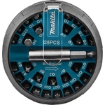 Makita Комплект накрайници / битове с магнитен държач, 28 части, PH/PZ/SB/TX/SW, Makita B-28911 (B-28911)