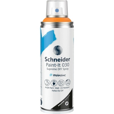 Schneider akrylový sprej 200 ml svetlo oranžový