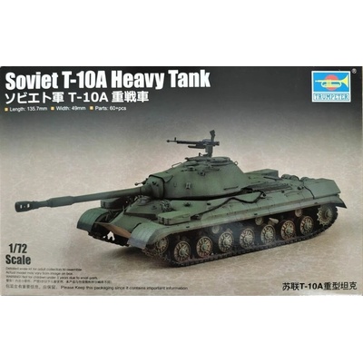Trumpeter Soviet T 10A Heavy Tank 1:72