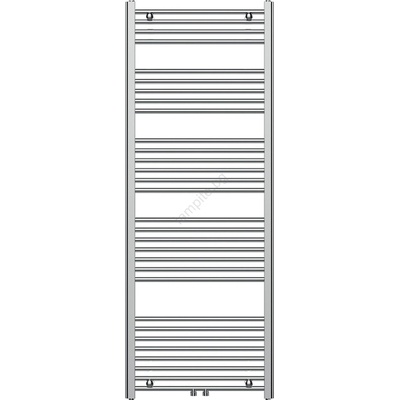 FERRO - Лира за баня (стълбовиден радиатор) 544W/230V 160x60 cm лъскав хром прав (NR0088)