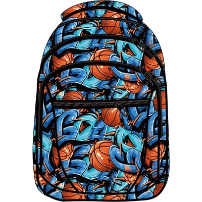 OCTOPUS Ергономична раница Octopus, Slam Dunk (35213-А-SLAM DUNK)