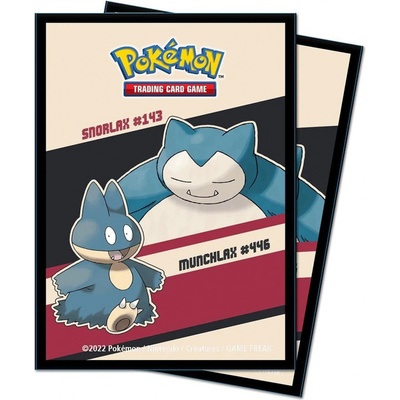 Ultra Pro Pokémon TCG Snorlax & Munchlax obaly 65 ks
