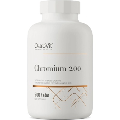 OstroVit Chromium 200 mcg, 200 Tablets