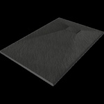 Mexen Hugo правоъгълна душ кабина SMC 130 x 80 см, черна - 42708013 (42708013)